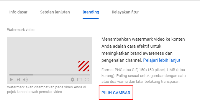 Memasang Logo Langganan/Subscribe pada Video Youtube |