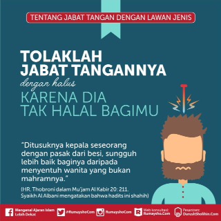 Siapa Saja yang Bukan Mahram mu yang TIDAK BOLEH BERSENTUHAN ATAU BERSALAMAN dengan Mereka |