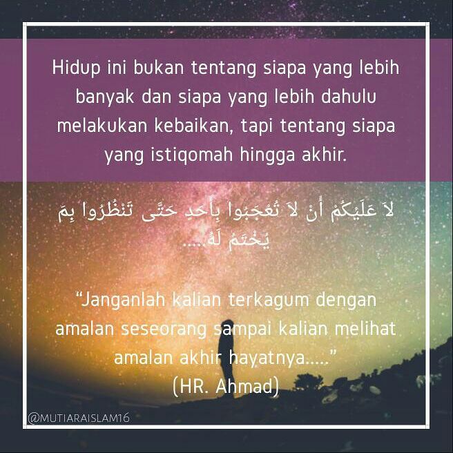 Landasi Hijrah Hanya KarenaNya Semata |
