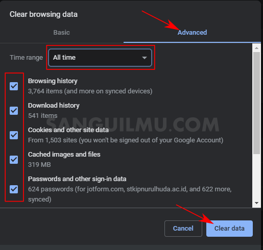 Menghapus Akun yang Tersimpan di Chrome |