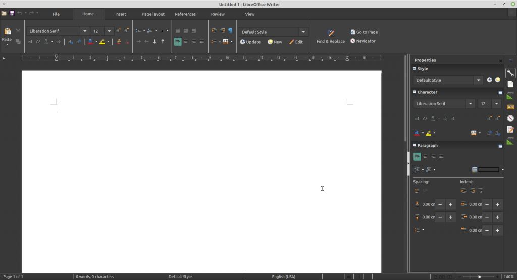 Mengubah tampilan libreoffice menjadi ms office