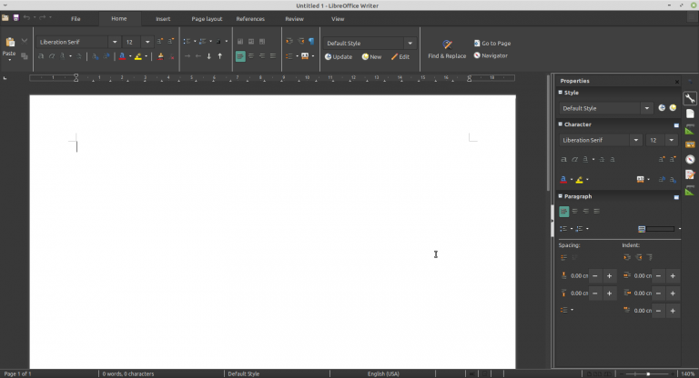Mengubah tampilan libreoffice menjadi ms office