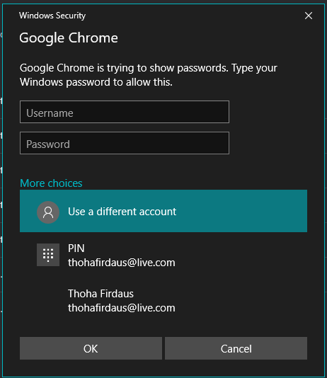 Melihat Kata Sandi/Password yang Tersimpan di Chrome |
