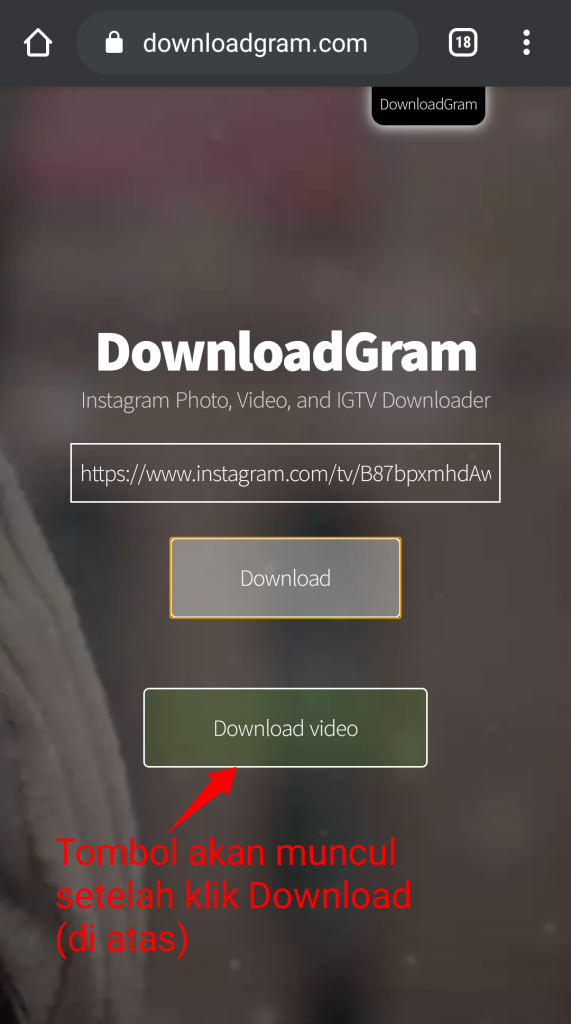 Cara Menyimpan Video Instagram Tanpa Instal Aplikasi Tambahan |