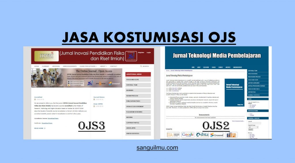 Jasa Kustomisasi Open Journal System (OJS) |
