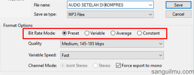 Cara Kompres Audio Tanpa Mengurangi Kualitas |