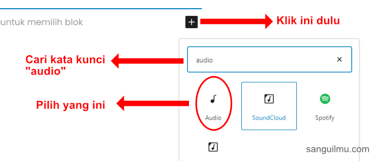 Baru! Cara Memasang Audio Play di Wordpress Tanpa Plugin |