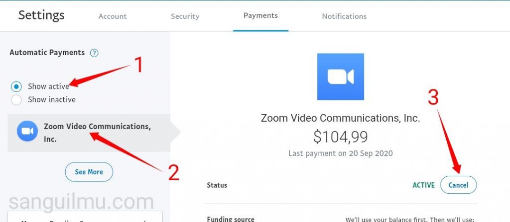 Cara Menghentikan Pembayaran Otomatis di Paypal |