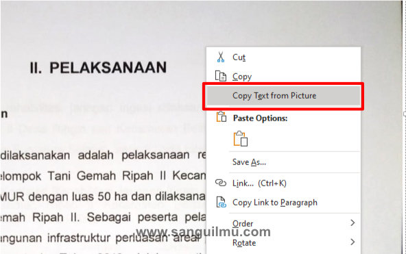 3 Cara Mengubah Gambar ke Word |