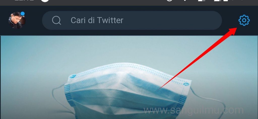 pengaturan tren twitter