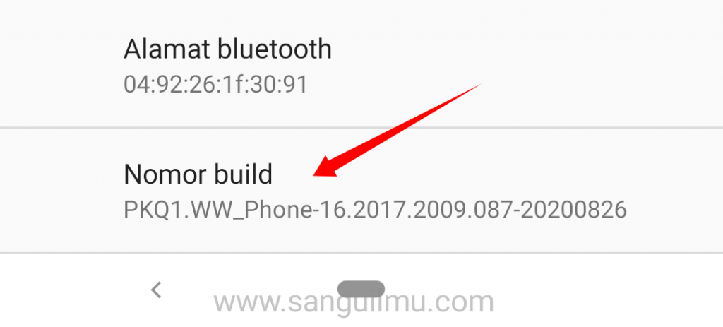 Cara Menampilkan Visual Ketukan di Asus Zenfone Max Pro M1