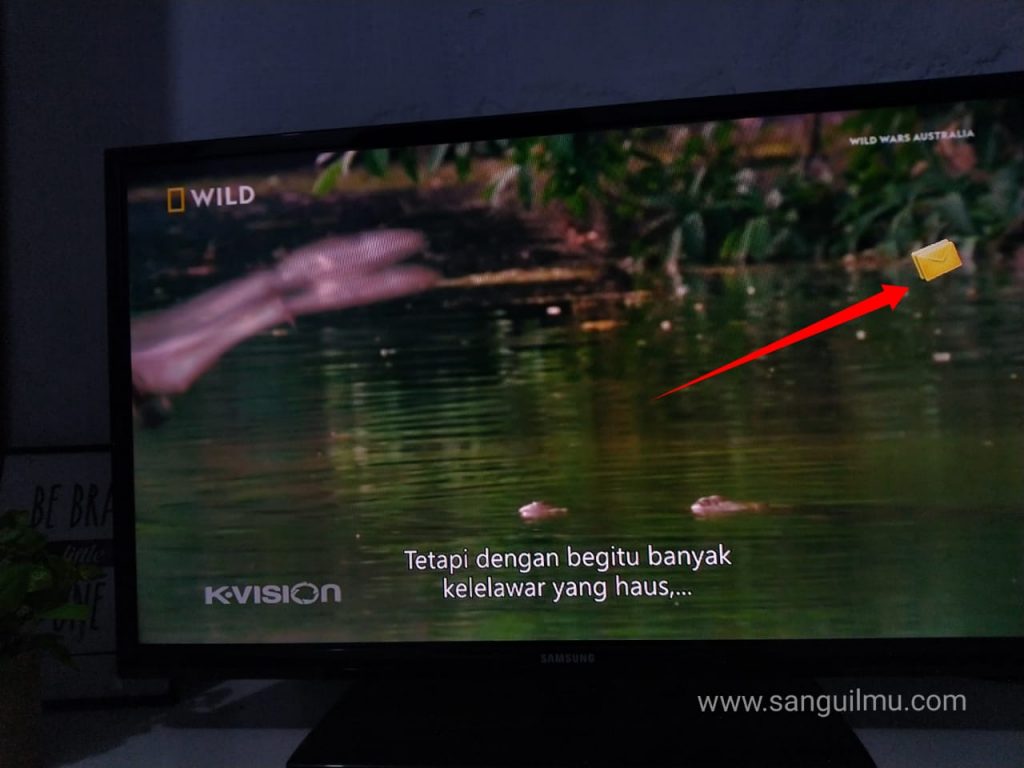 Menghilangkan Icon Pesan di K-VISION Terbaru