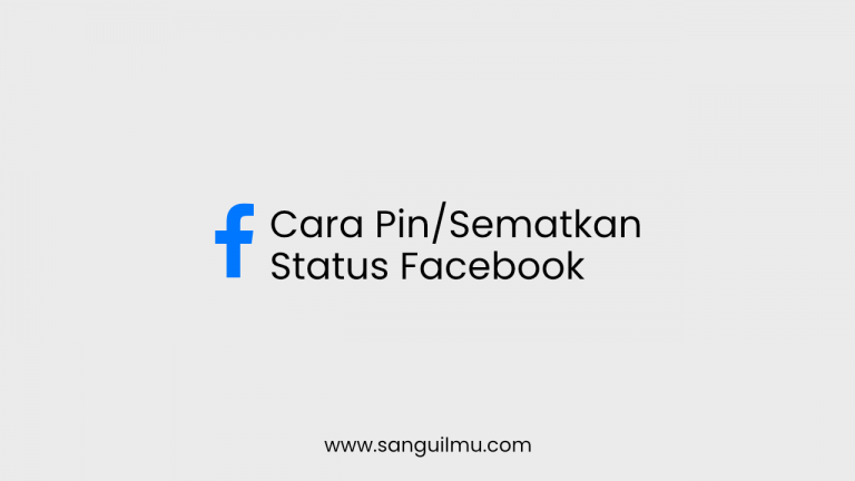 Sematkan status Facebook