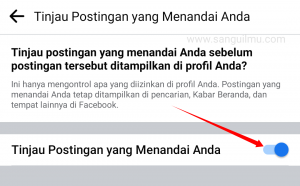 Agar Status Tandai Facebook Tidak Tampil di Profil