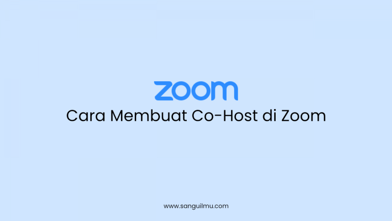 Cara Membuat/Menetapkan Co-Host di Zoom |