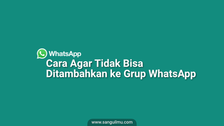 Cara Agar Tidak Otomatis Masuk Grup WhatsApp Tanpa Izin |