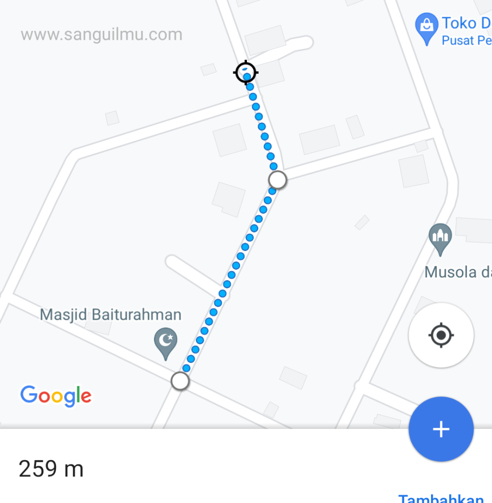 Cara Mengukur Jarak di Google Maps