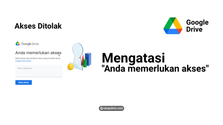 Mengatasi Anda memerlukan akses di Google Drive