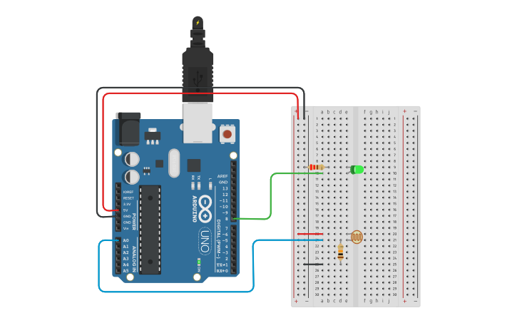 Tutorial Arduino Pemula: Membuat Lampu Malam Otomatis dengan Sensor Cahaya (LDR) |